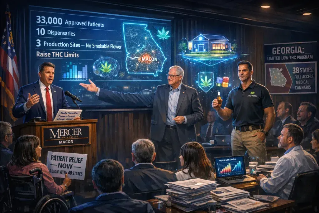 Georgia Lawmakers Advance Medical Cannabis Expansion Talks in Macon