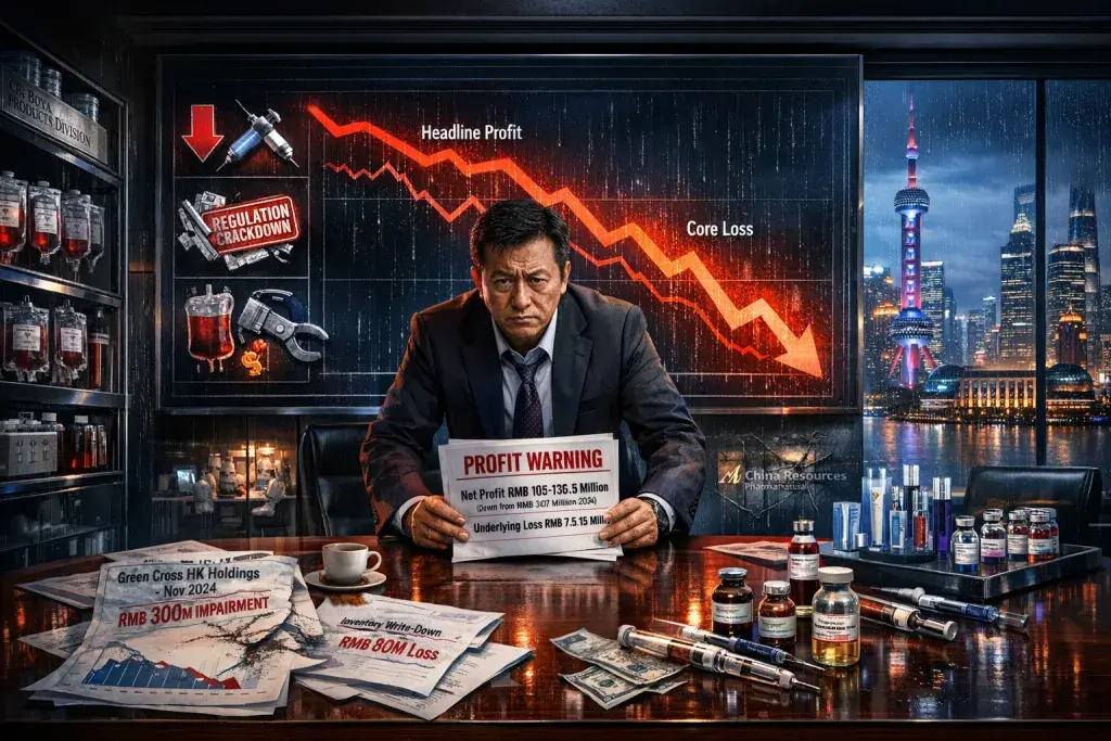 China Resources Boya Warns of Steep 2025 Profit Decline Amid Market Pressures