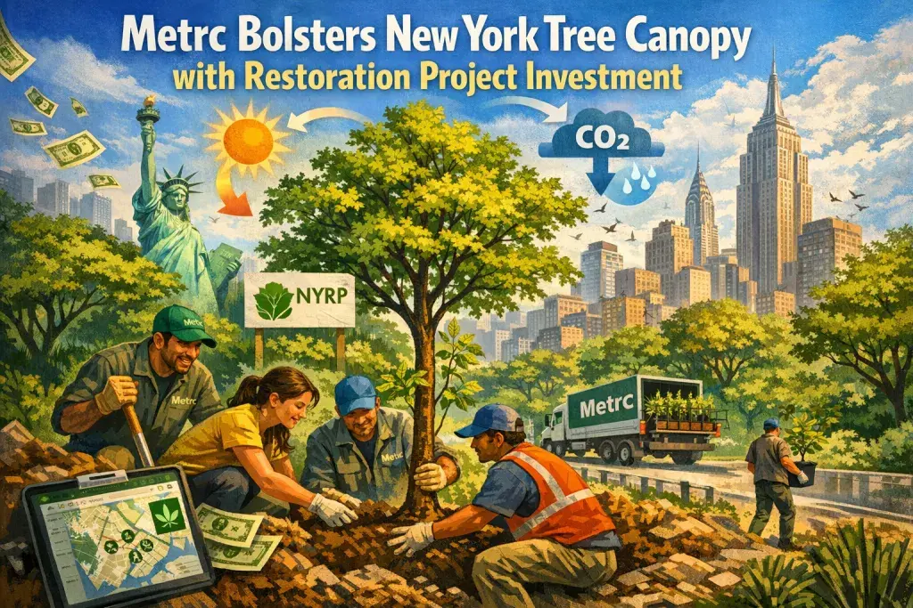 Metrc Bolsters New York Tree Canopy with Restoration Project Investment