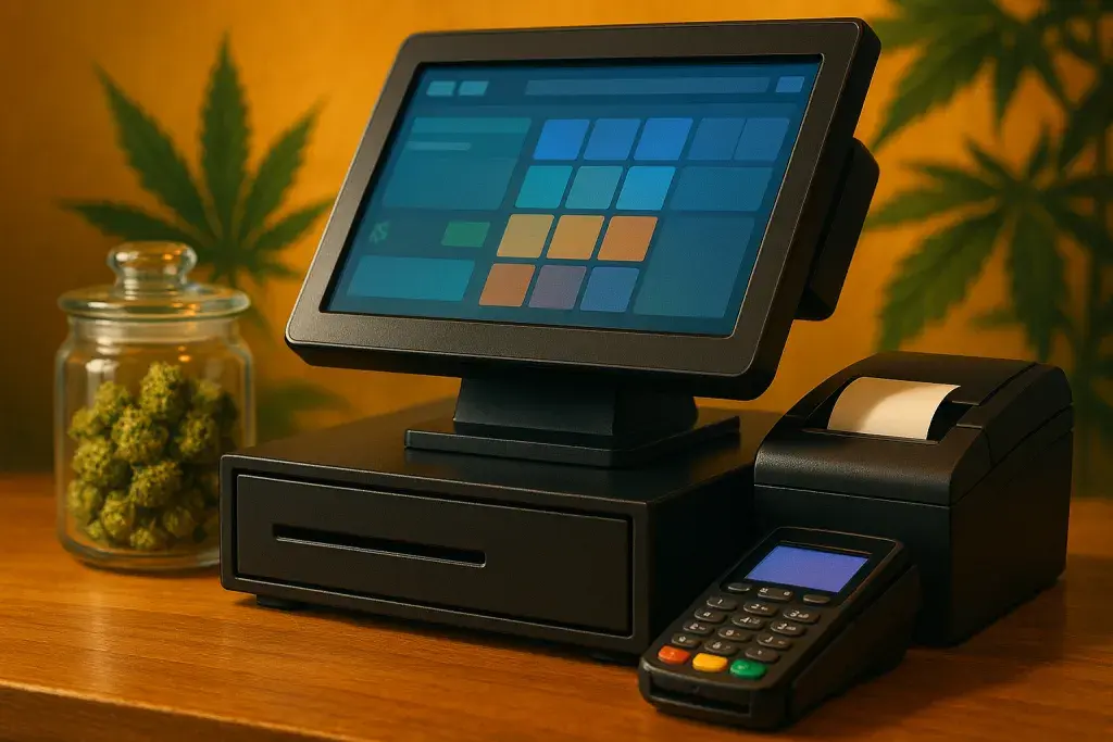 How to Choose a Marijuana Dispensary POS System: Cannabis Retail Hardware, Cash Registers, Payment Terminals, and Point of Sale Equipment