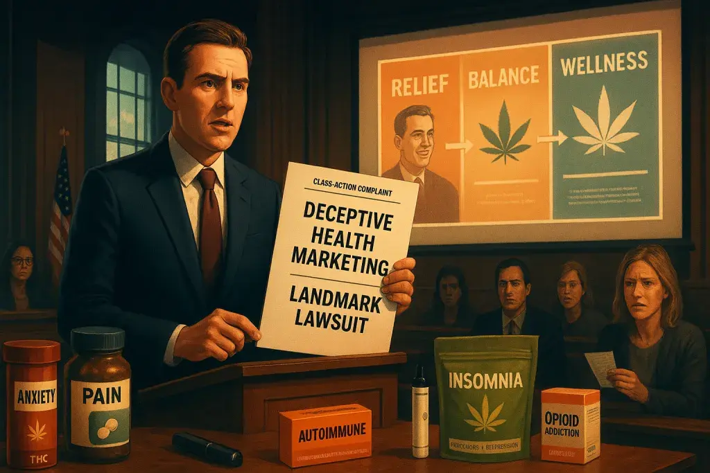Cannabis MSOs Face Landmark Lawsuit Alleging Deceptive Health Marketing