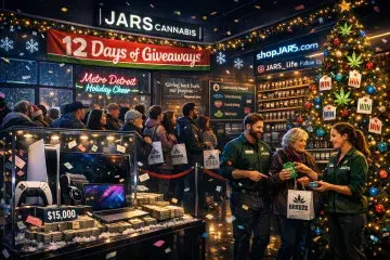JARS Cannabis Delivers Holiday Cheer with 12 Days of Giveaways in Metro Detroit